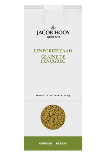 Jacob Hooy Fenegriekzaad (150 Gram)