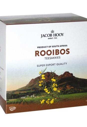 Jacob Hooy Rooibosthee jubileum doos (160 Zakjes)