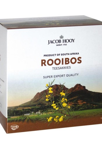Jacob Hooy Rooibosthee jubileum doos (160 Zakjes)