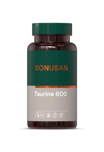 Bonusan Taurine 600 (60 Vegetarische capsules)