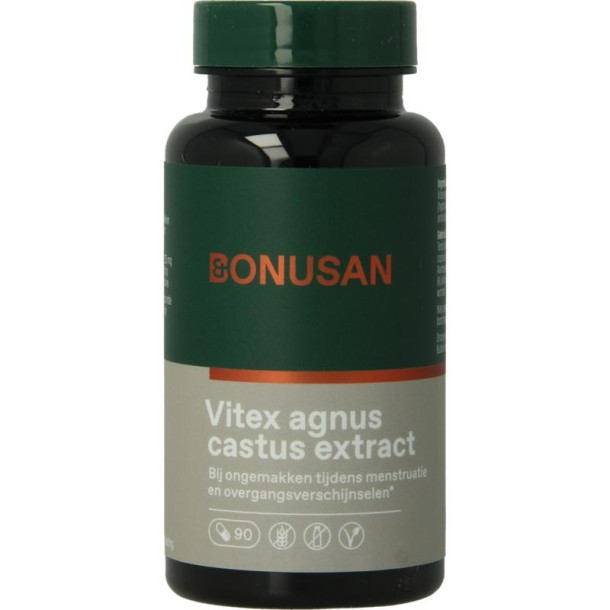 Bonusan Vitex agnus castus extract (90 Vegetarische capsules)