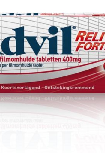 Advil Reliva 400mg ovaal blister (20 Dragees)