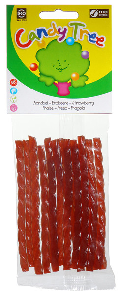 Candy Tree Aardbeikabels bio (75 Gram)