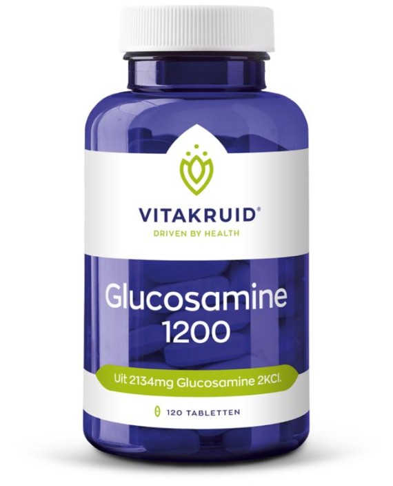 Vitakruid Glucosamine sulfaat 2 KCI 1200mg (120 Tabletten)