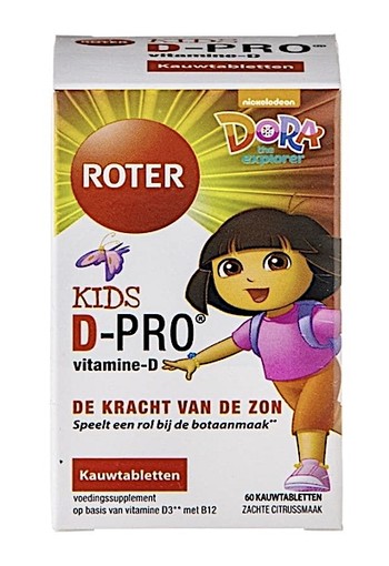 Roter Kids D-Pro Vitamine D Kauwtabletten 60st