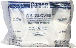 Romed Polyester handschoen ruw (100 Stuks)
