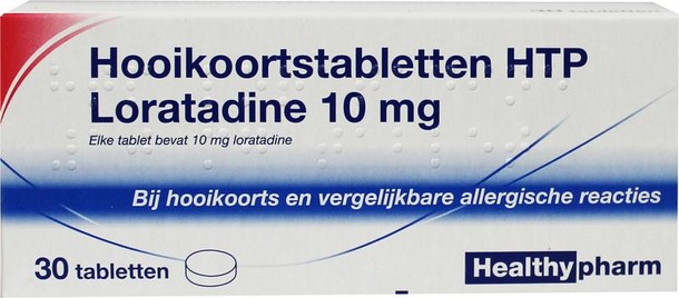 Healthypharm Loratadine hooikoorts tablet (30 Tabletten)
