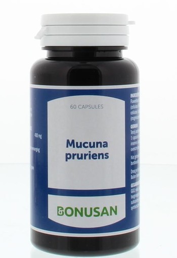 Bonusan Mucuna pruriens (60 Vegetarische capsules)