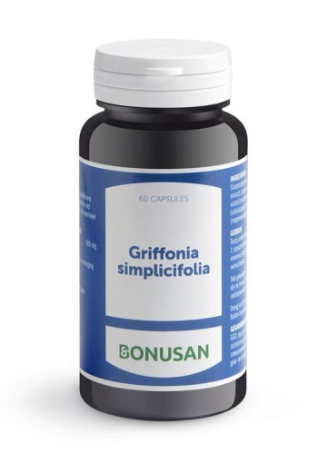Bonusan Griffonia simplicifolia (60 Vegetarische capsules)