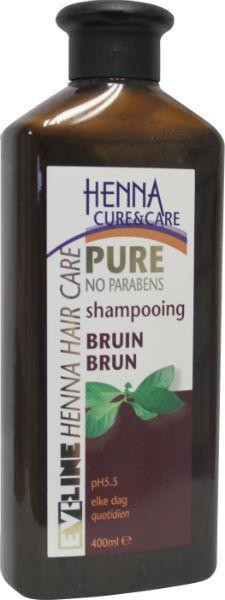 Henna Cure & Care Shampoo pure bruin (400 Milliliter)