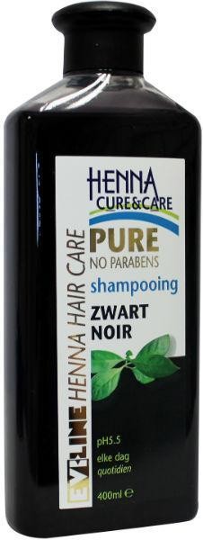 Henna Cure & Care Shampoo pure zwart (400 Milliliter)