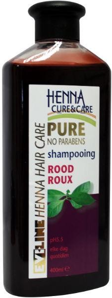 Henna Cure & Care Shampoo pure rood (400 Milliliter)
