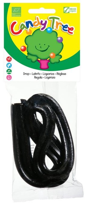 Candy Tree Dropslierten glutenvrij bio (75 Gram)