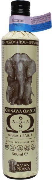 Amanprana Eicosan perilla okinawa olie bio (500 Milliliter)
