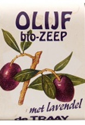 Traay Zeep olijf/lavendel bio (250 Gram)