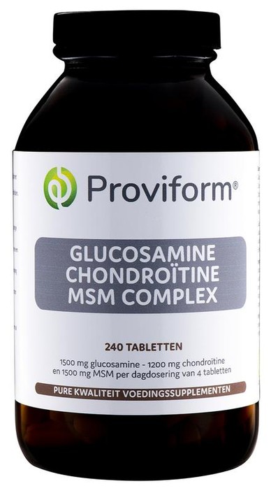 Proviform Glucosamine chondroitine complex MSM (120 Tabletten)