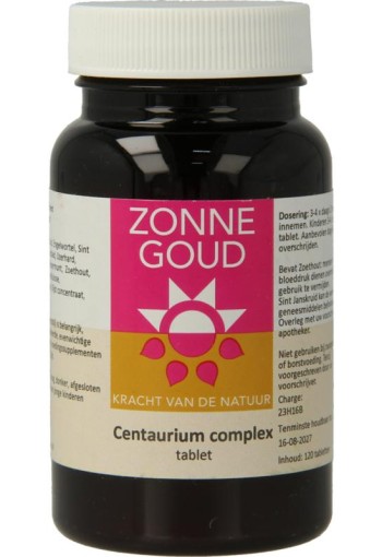 Zonnegoud Centaurium complex (120 Tabletten)