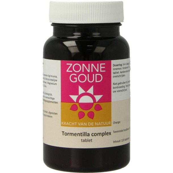 Zonnegoud Tormentilla complex (120 Tabletten)