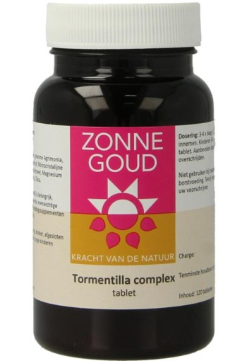 Zonnegoud Tormentilla complex (120 Tabletten)
