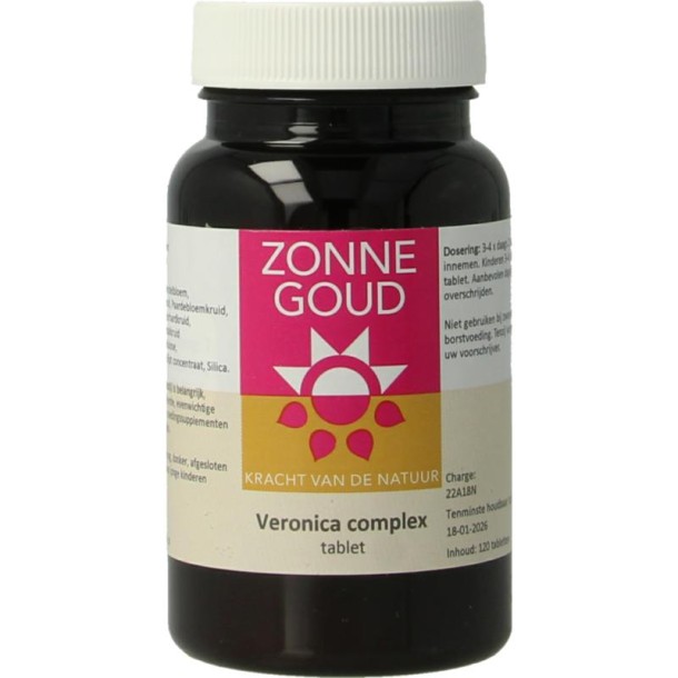 Zonnegoud Veronica complex (120 Tabletten)