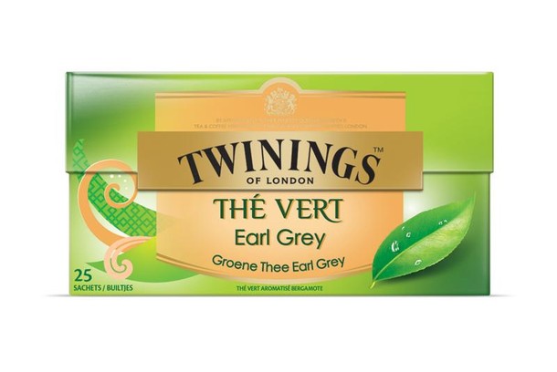 Twinings Green earl grey (25 Zakjes)