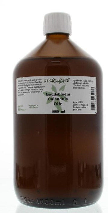 Cruydhof Calendula/goudsbloem olie (1 Liter)