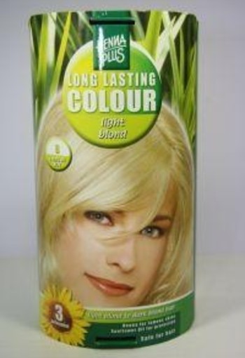 Henna Plus Long lasting colour 8 light blond (100 Milliliter)