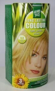 Henna Plus Long lasting colour 8.3 golden blond (100 Milliliter)