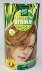 Henna Plus Long lasting colour 7.3 medium golden blond (100 Milliliter)