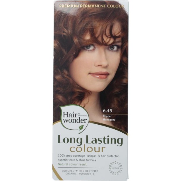 Henna Plus Long lasting colour 6.45 copper mahogany (100 Milliliter)