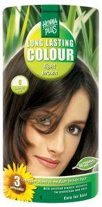 Henna Plus Long lasting colour 5 light brown (100 Milliliter)