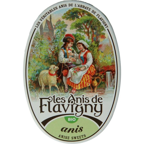 Anis de Flavigny Anijspastilles anijs bio (50 Gram)
