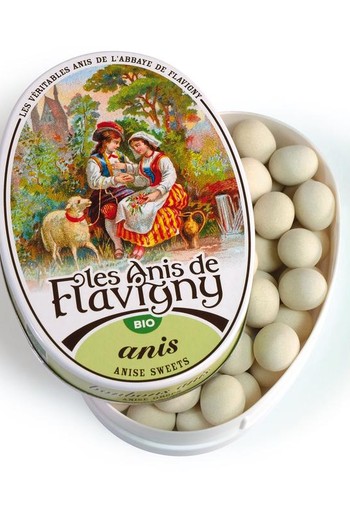 Anis de Flavigny Anijspastilles anijs bio (50 Gram)