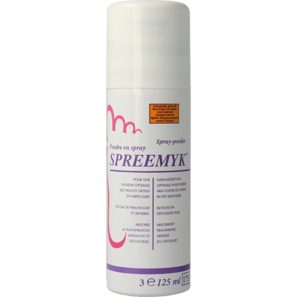 Spreemyk Poederspray voeten (125 Milliliter)