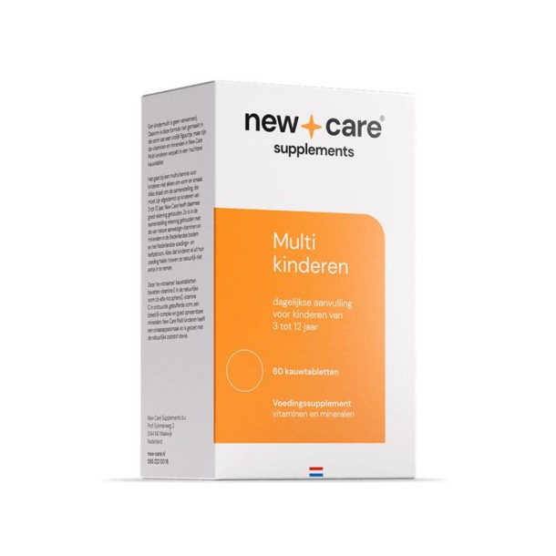 New Care Multi kinderen (60 Kauwtabletten)
