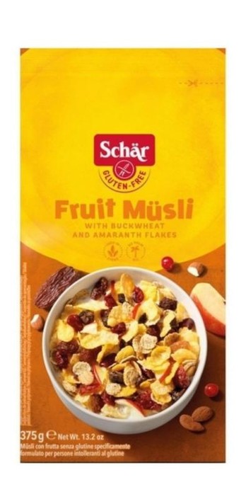 Dr Schar Muesli fruit (375 Gram)