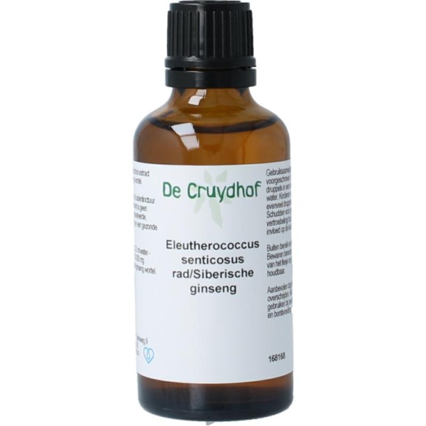 Cruydhof Eleutherococcus senticosus radix tinctuur (50 Milliliter)