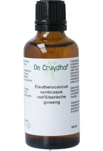 Cruydhof Eleutherococcus senticosus radix tinctuur (50 Milliliter)