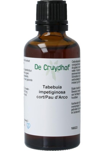 Cruydhof Tabebuia impetiginosa/pau d'arco tinctuur (50 Milliliter)