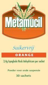 Metamucil Orange suikervrij (30 Sachets)