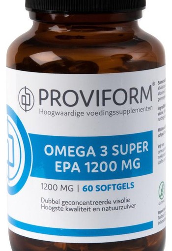 Proviform Omega 3 super EPA 1200 mg (60 Softgels)