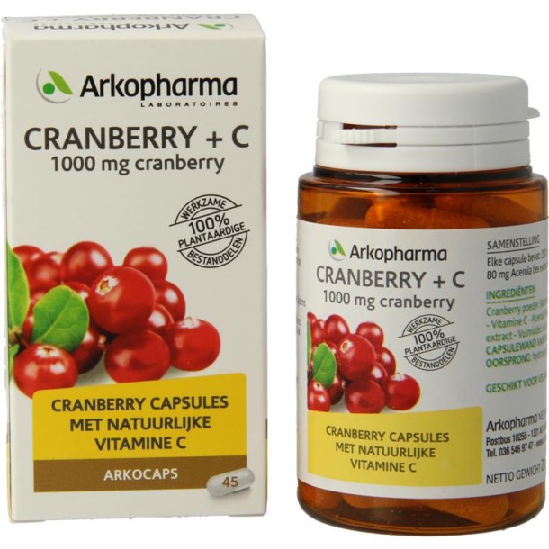 Arkocaps Cranberry & Vitamine C (45 Capsules)