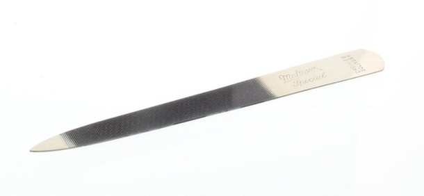Malteser Nagelvijl 10cm nikkel spits 20-10 (1 Stuks)