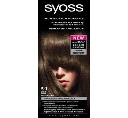 Syoss Colors 5-1 Licht Bruin Verp.