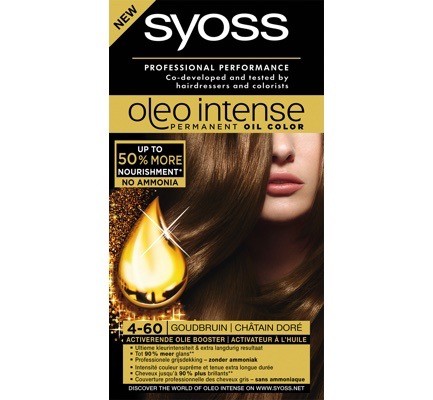 Syoss Color Oleo 4.60 Goudbruin 1set