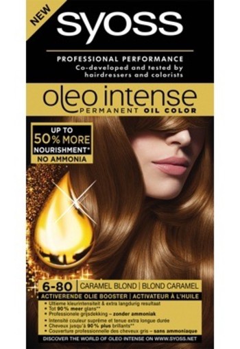 Syoss Color Oleo 6.80 Caramel Blond 1set
