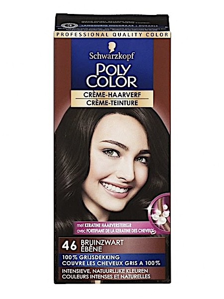 Schwarzkopf Poly Color 46 Bruinzwart Crème Haarverf