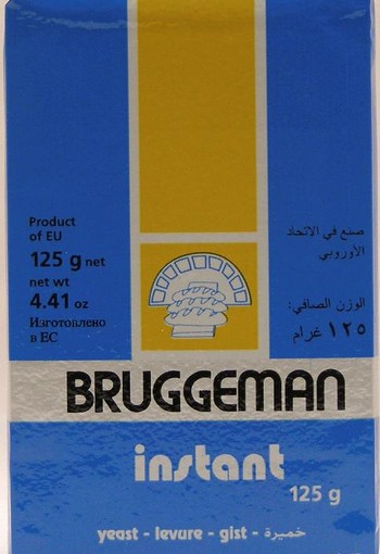 Bruggeman Instant gist (125 Gram)