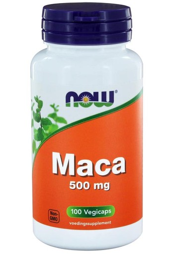 NOW Maca 500 mg (100 Vegetarische capsules)