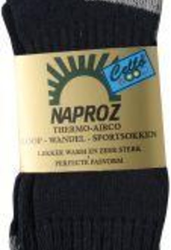 Naproz Thermo loop wandel sport sokken blauw 43-46 (1 Paar)